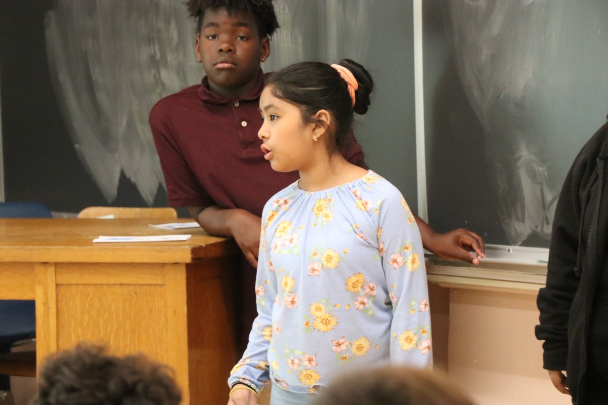 Vails Gate STEAM Academy 5th Graders Share Presentation on Identity and